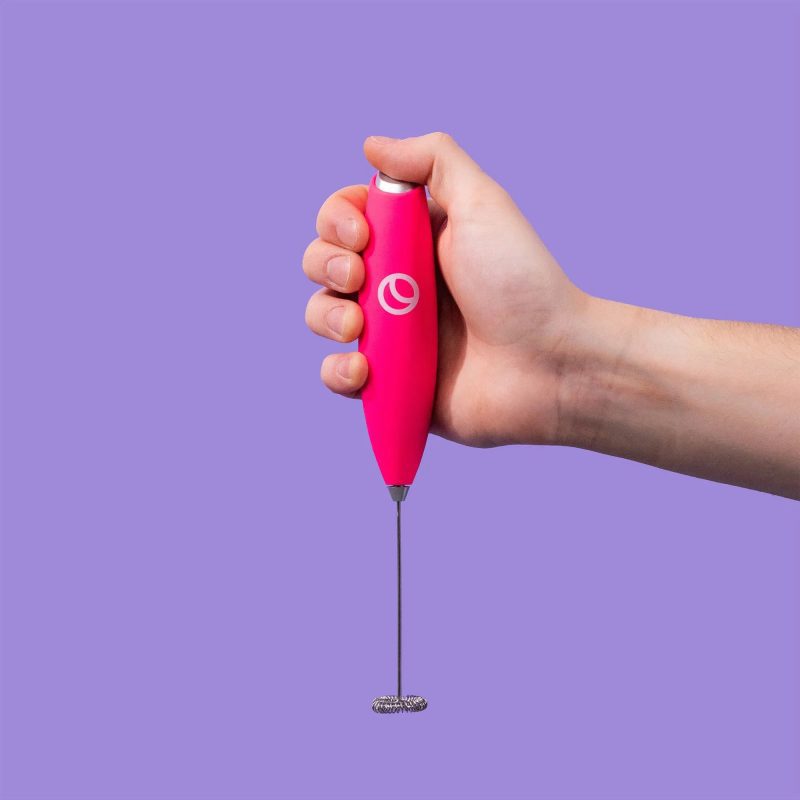 Fancy Pink Frother Space Goods 1686780381