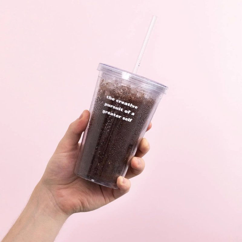 Straw Quote Cup Space Goods 1686819945676